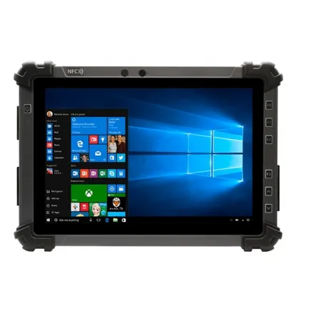 Tela industrial com Windows, ideal para automação industrial e controle de processos.
