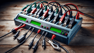 Carregadores de Bateria de 8 Estágios