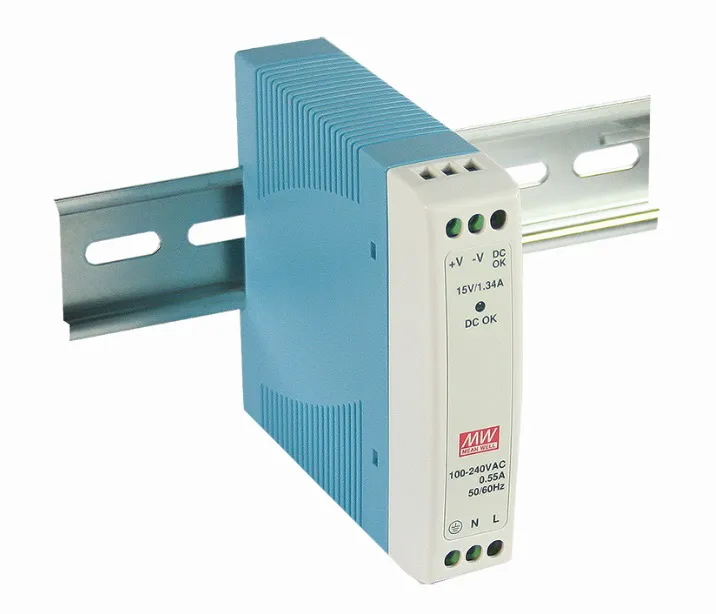 Fonte 24V para Trilho DIN da Meanwell 5 Fonte 24V para Trilho DIN da Meanwell