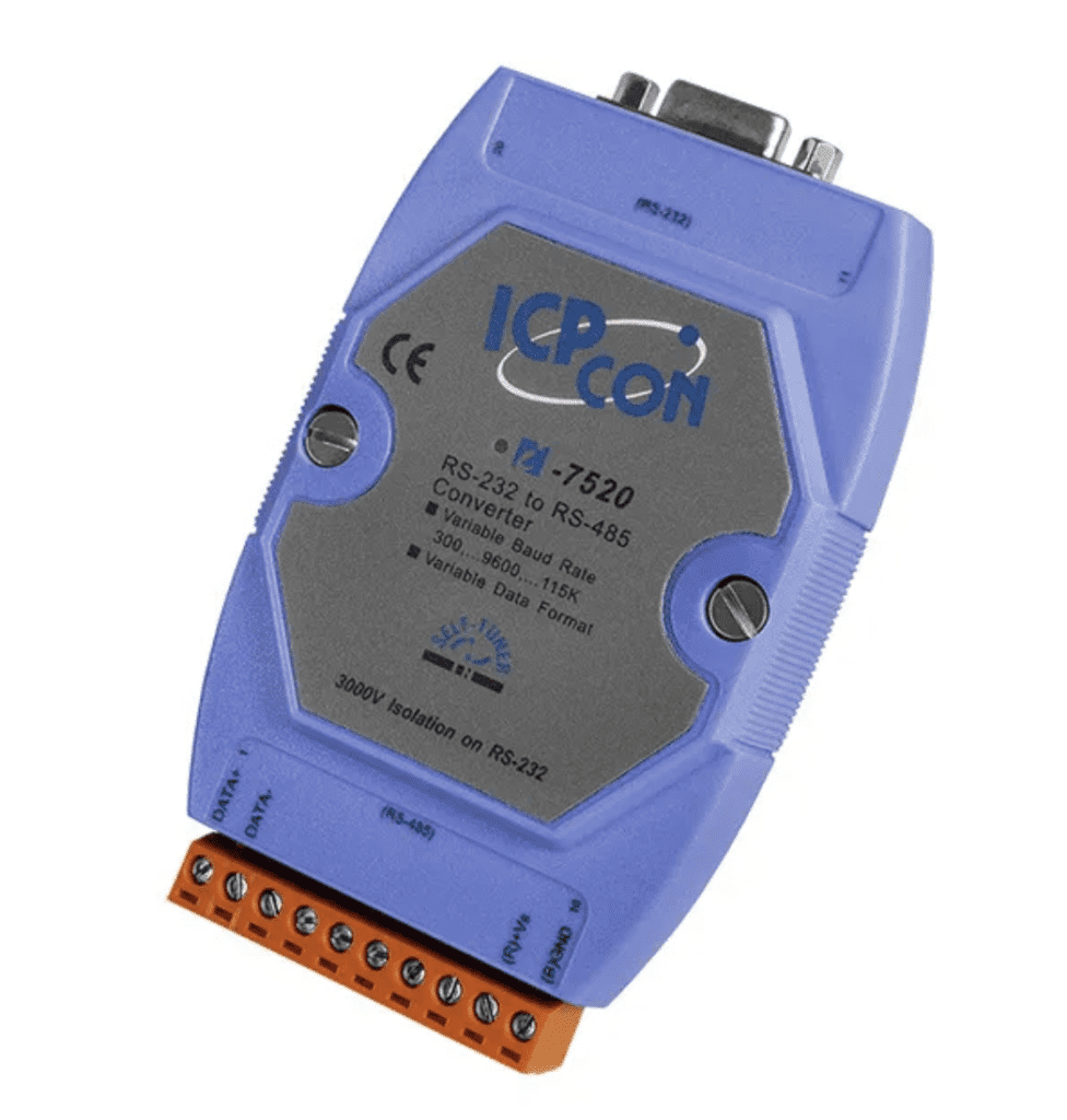 Como implementar uma rede RS 485 1 LR-7520 - Módulo Conversor Bi-direcional RS-232 para RS-485, Isolação 3000Vdc na RS-232