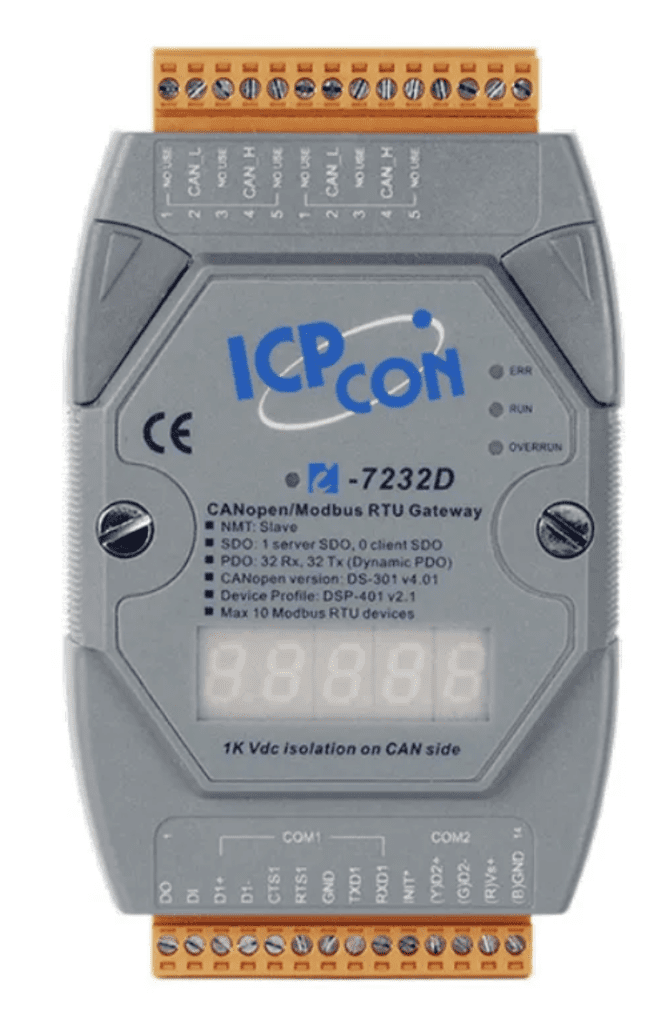 Normas e Regulamentações em Automação Industrial 2 LR-7232D-G CR - Gateway CANopen Slave para Modbus RTU Master RS-485, com DisplayNormas e Regulamentações em Automação Industrial