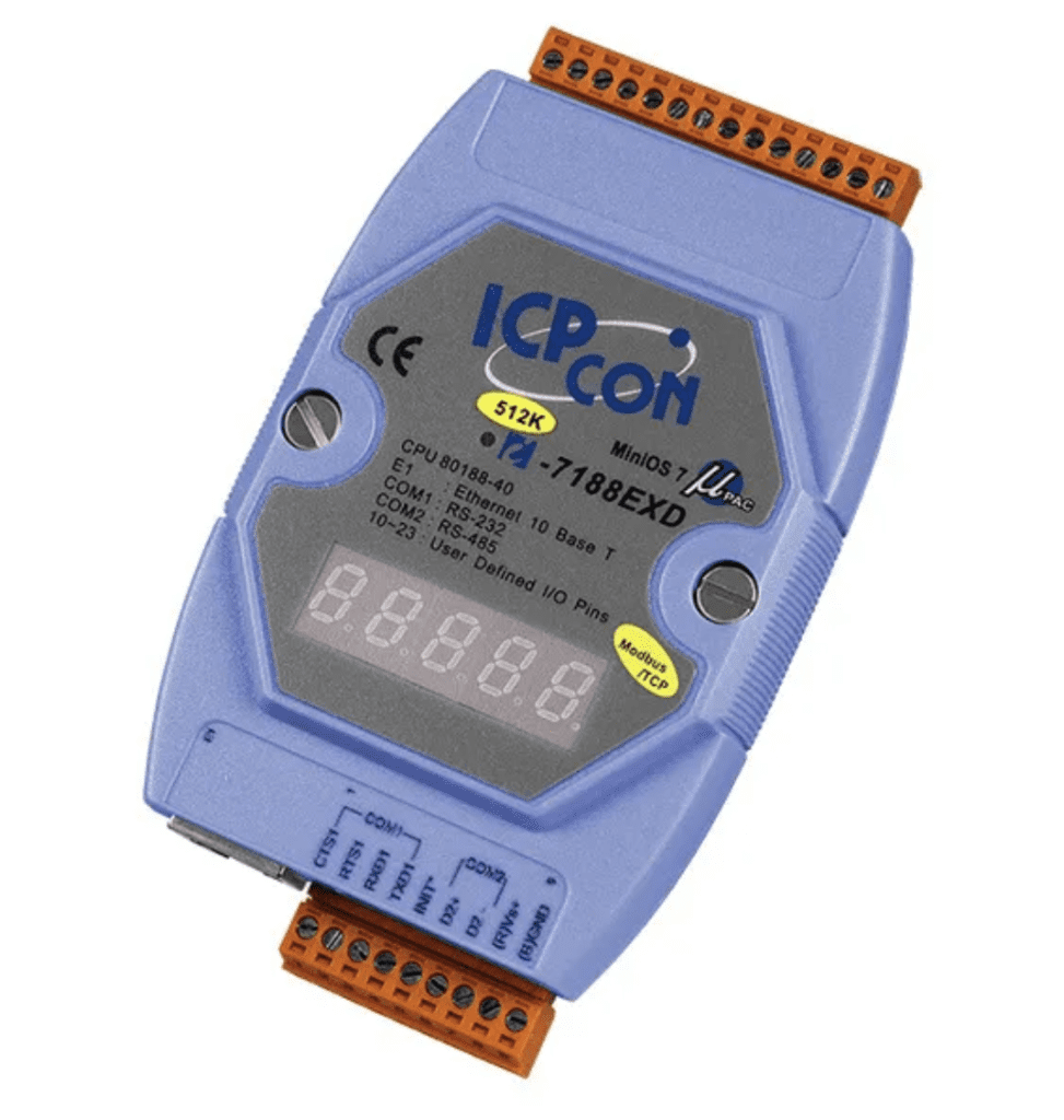 Sensor de automação industrial IoT com display digital para controle e monitoramento, compatível com sistemas de automação, ideal para ambientes industriais inteligentes e conectados.