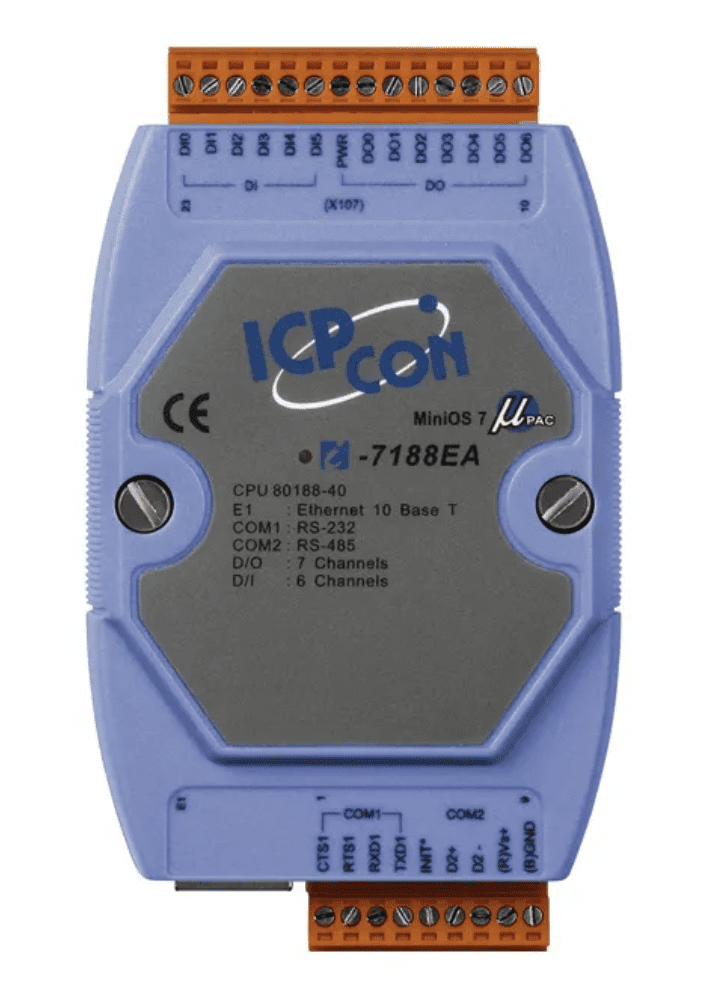 O que é o Servomotor e suas Aplicações? 2 LR-7188EA - Controlador Programável C, 1x 10-Base-T, 1x Rs-232, 1x Rs-485, Digital 6 Entradas e 7 Saídas