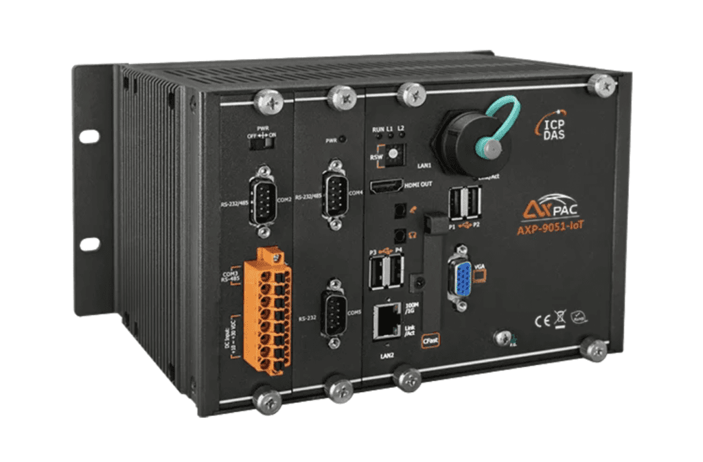 Eficiência Energética em Sistemas de Automação Industrial 1 Um PAC padrão metálico com CPU i5-8365UE