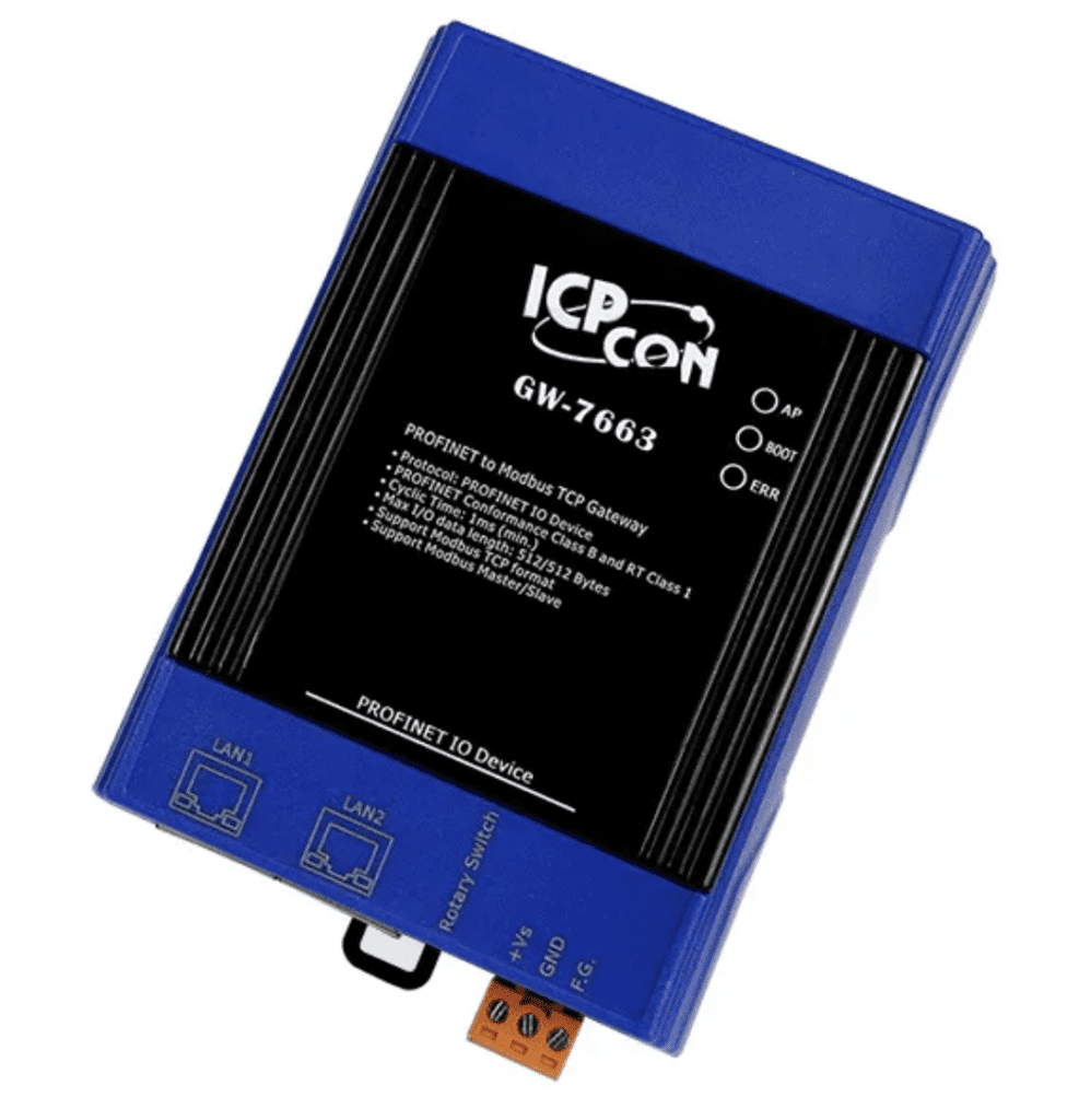 Uma Análise Comparativa dos Protocolos Modbus TCP, EtherNet/IP e PROFINET 3 GW-7663 CR - Gateway PROFINET para Modbus TCP