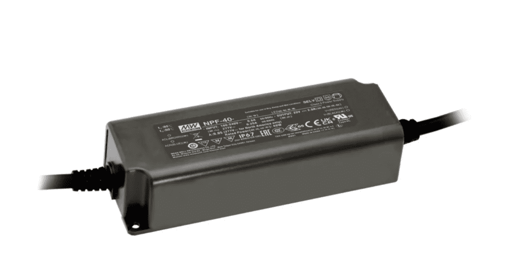Quais as Diferenças entre o protocolo DALI-2 e DALI? 1 NPF-40 - Fonte de Alimentação Chaveada 40 Watts para LED