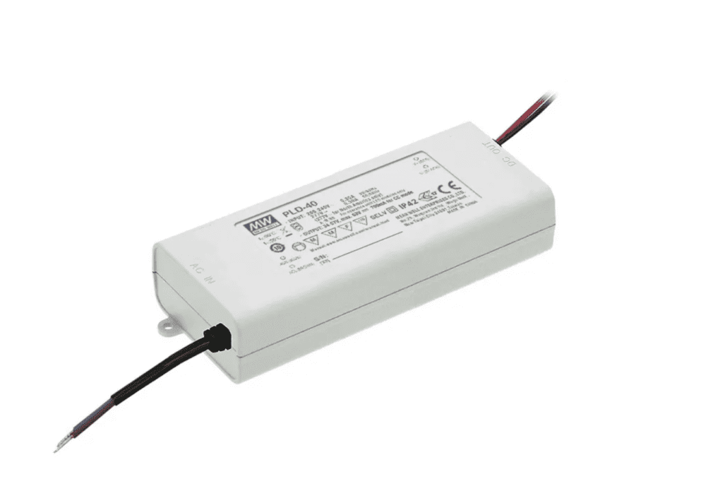 Quais as Diferenças entre o protocolo DALI-2 e DALI? 2 PLD-40 - Fonte de Alimentação Chaveada 40 Watts para LED