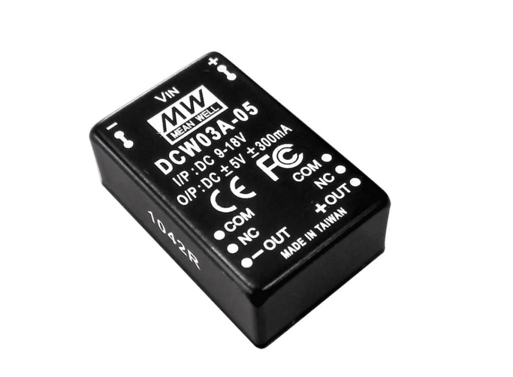 Como Funciona um Conversor DC/DC tipo Boost 3 DCW03 - Conversor DC/DC Encapsulado 3W, Saída Dupla Regulada