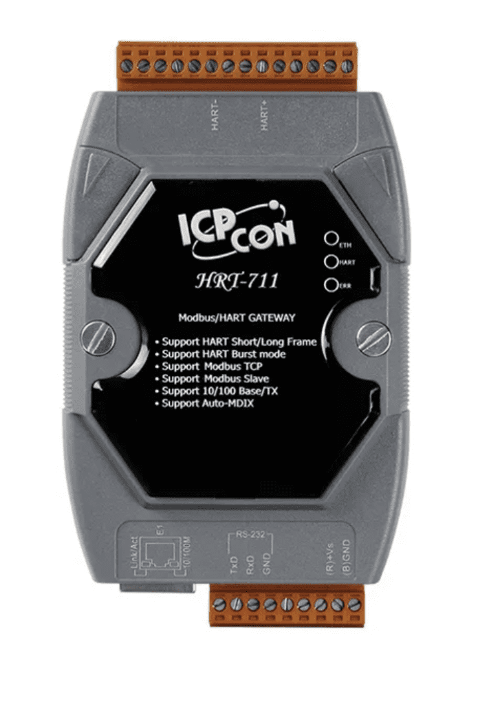 Protocolo ModBus Remote Terminal Unit 1 HRT-711 - Gateway Modbus TCP/UDP para HART