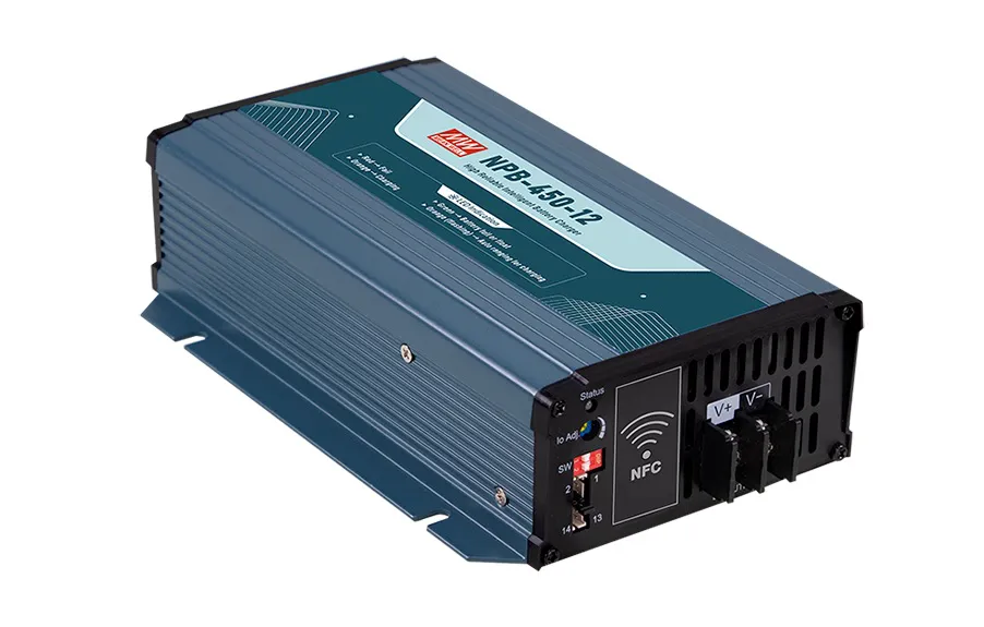 Carregadores de Bateria Inteligentes NPB da Meanwell 8 npb 450 nfc carregador inteligente nfc integrado universal de 450 w 5789 1 95482e3f1c5580ca8f2e93a637b505c1