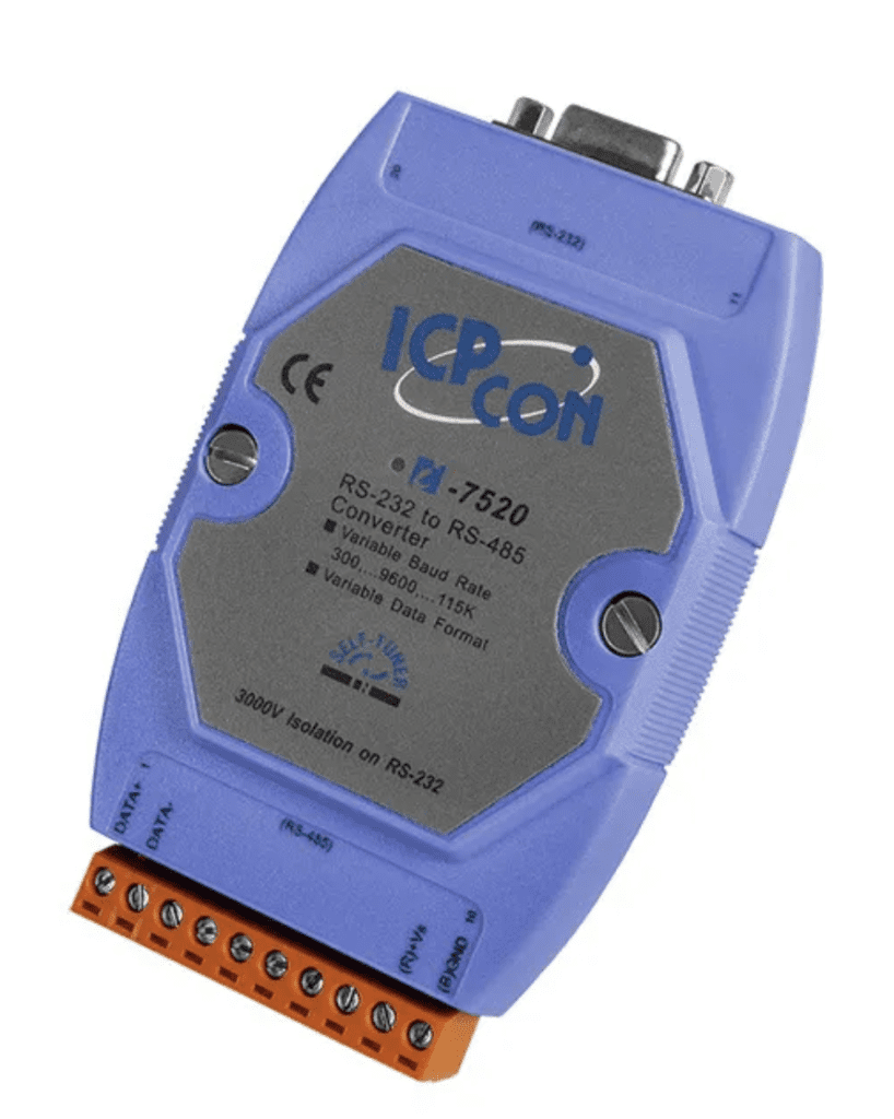 A Importância da RS-485 na Indústria 3 LR 7520 Modulo Conversor Bi direcional RS 232 para RS 485 Isolacao 3000Vdc na RS 232 1