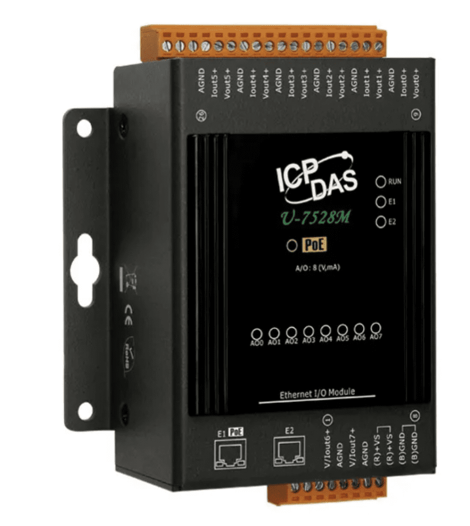 Técnicas Avançadas de Monitoramento em Redes MQTT 3 U-7528M CR - Módulo OPC UA com 8 Canais AO e 2 Ethernet Switchredes mqtt