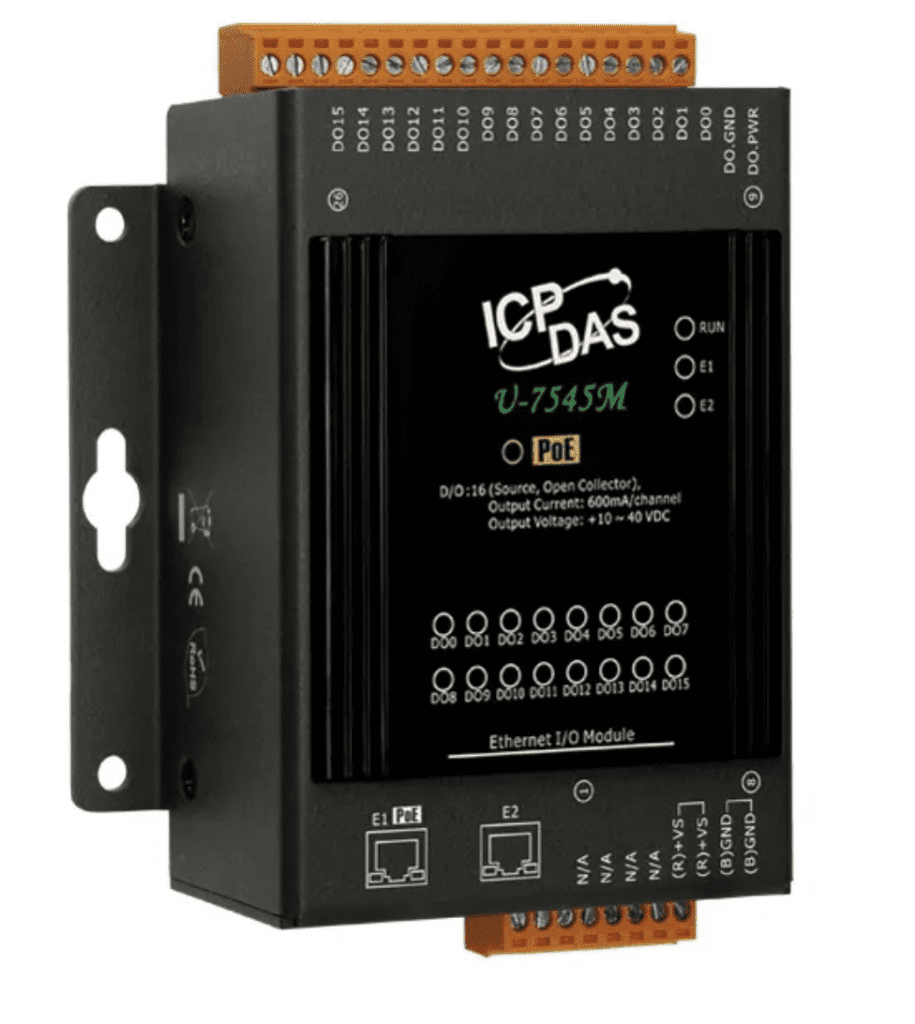 Automação Industrial e a Transformação Digital na Indústria 2 U 7545M Modulo OPC UA com 16 Canais DO e 2 Ethernet Switch 4