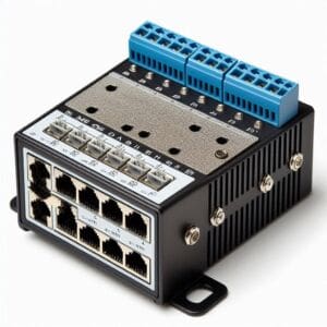 switches industriais de 5 portas