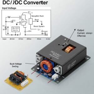 Conversor DC/DC Saída ±5VDC 1000mA
