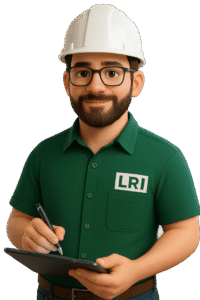 Automação industrial, engenheiro com óculos e capacete, trabalhando em projeto de automação na indústria com tecnologia avançada.