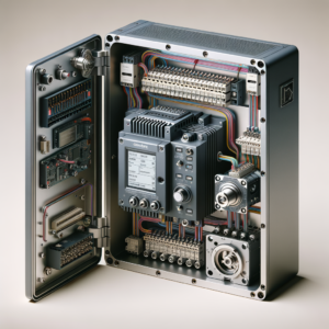 RPMOjt27vbmE= 1. Controlador de automação industrial com componentes integrados para otimização de processos de automação industrial. 2. Painel de controle com componentes eletrônicos de automação industrial, incluindo PLC, relés e módulos de comunicação, ideal para sistemas de automação industrial. 3. Sistema de automação industrial com controladores programáveis, relés, interfaces e componentes eletrônicos para controle avançado de processos industriais. 4. Painel de automação industrial com controladores, relés, módulos de comunicação e componentes eletrônicos para otimizar e gerenciar processos industriais de forma eficiente.