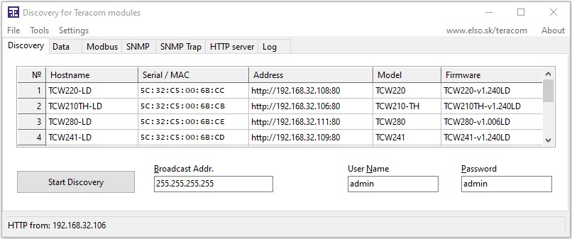 Home command utility software Discovery